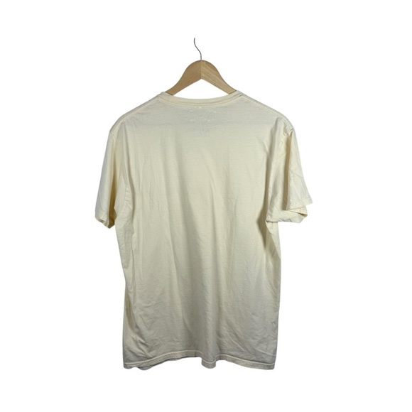 Mitchell and Ness Atlanta Braves Sidewalk Sketch Tee Cream/Blue/Pink L - Picture 6 of 8